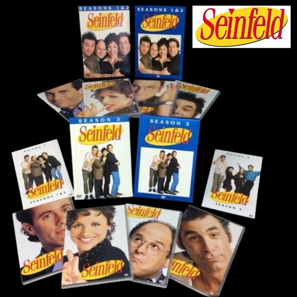 NEW Seinfeld Seasons 1, 2, & 3 DVD Box Set (8 Discs) - Picture 2 of 6